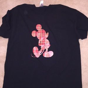 Mickey silhouette Christmas shirt